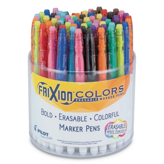 Picture of FriXion Colors Erasable Porous Point Pen, Stick, Bold 2.5 mm, 12 Assorted Ink and Barrel Colors, 72/Pack