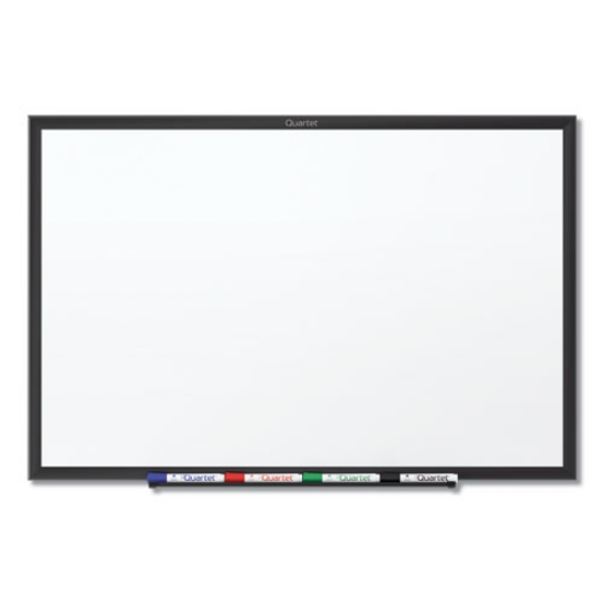 Picture of classic series total erase dry erase boards, 72 x 48, white surface, black aluminum frame