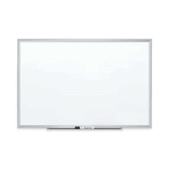Picture of classic series nano-clean dry erase board, 24 x 18, white surface, silver aluminum frame