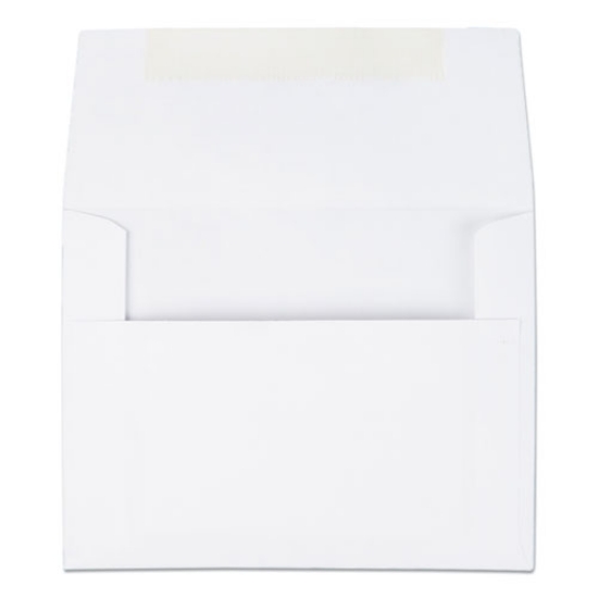 Picture of Greeting Card/invitation Envelope, A-2, Square Flap, Gummed Closure, 4.38 X 5.75, White, 100/box