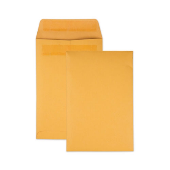 Picture of Redi-Seal Catalog Envelope, #1 3/4, Cheese Blade Flap, Redi-Seal Adhesive Closure, 6.5 x 9.5, Brown Kraft, 250/Box