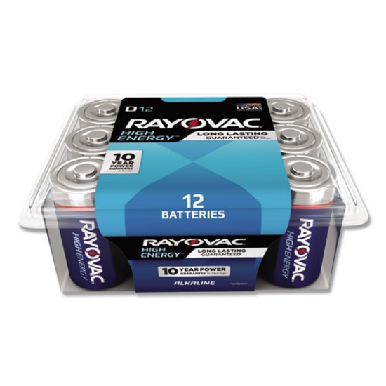 Picture of Alkaline D Batteries, 12/pack