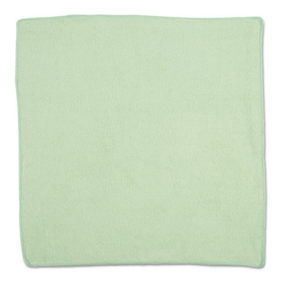 Picture of Microfiber Cleaning Cloths, 16 X 16, Green, 24/pack