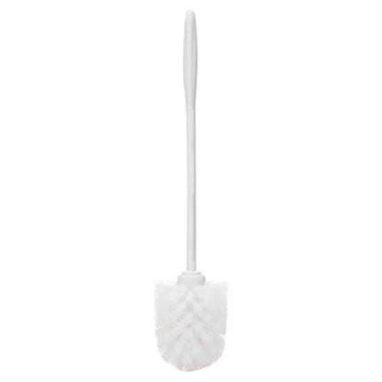 Picture of Commercial-Gradetoilet Bowl Brush, 10" Handle, White, 24/Carton