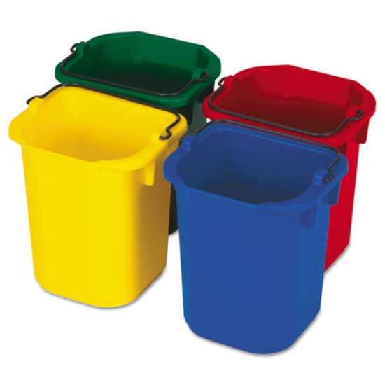 Picture of 5-Quart Disinfecting Utility Pail, Plastic, 4 Colors