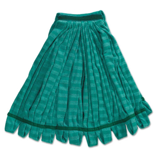 Picture of Tube Mop, Microfiber, Green, Medium, 5-In Green Headband