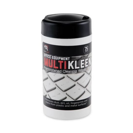 Picture of Office Equipment MultiKleen Wet Wipes, Cloth, 5.44 x 6.38, 75/Tub