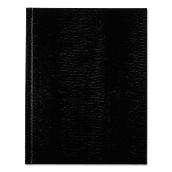 Picture of Executive Notebook, 1-Subject, Medium/College Rule, Black Cover, (150) 9.25 x 7.25 Sheets