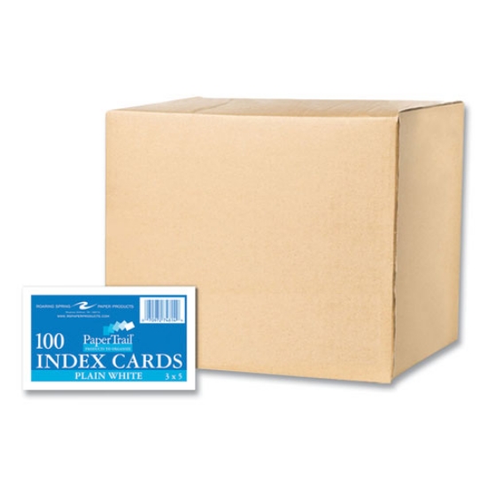 Picture of White Index Cards, 3 x 5, 100 Cards, 36/Carton, Ships in 4-6 Business Days