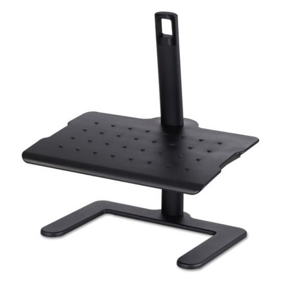 Picture of Height-Adjustable Footrest, 20.5w X 14.5d X 3.5 To 21.5h, Black