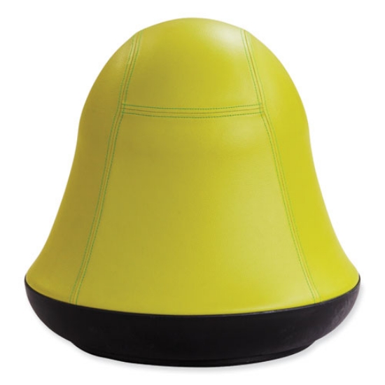 Picture of Runtz Swivel Ball Chair, Backless, Supports Up to 250 lb, Green Vinyl, Ships in 1-3 Business Days