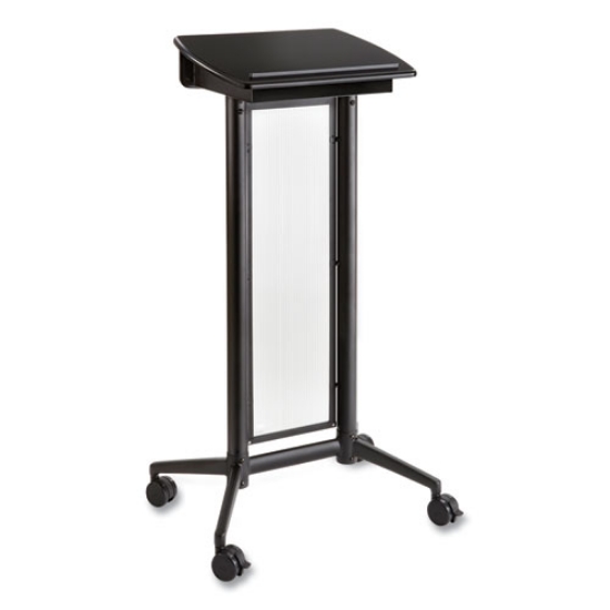 Picture of Impromptu Lectern, 26.5 x 18.75 x 46.5, Black, Ships in 1-3 Business Days