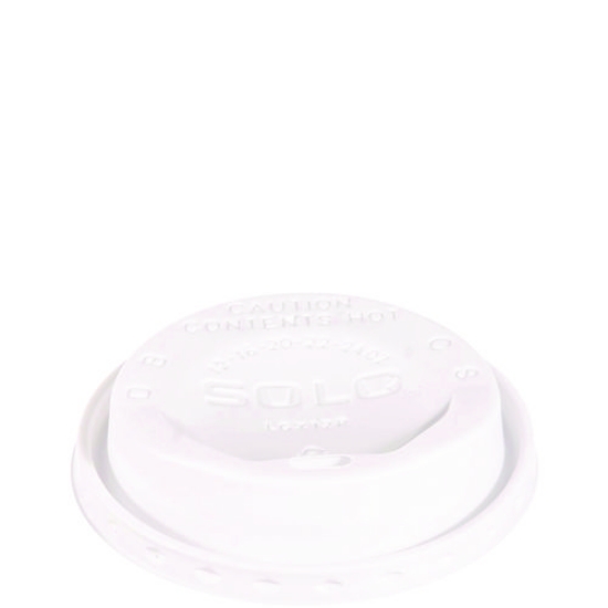 Picture of The Gourmet Lid Hot Cup Lids for Trophy Plus, Fits 12 oz to 20 oz, White, 1,500/Carton