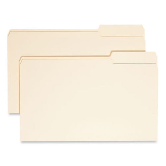 Picture of Manila File Folders, 1/3-Cut Tabs: Right Position, Legal Size, 0.75" Expansion, Manila, 100/Box
