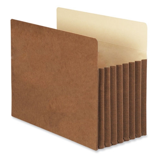 Picture of Redrope TUFF Pocket Drop-Front File Pockets with Fully Lined Gussets, 7" Expansion, Letter Size, Redrope, 5/Box