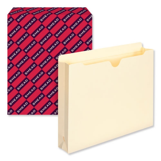 Picture of Manila File Jackets, 2-Ply Straight Tab, Letter Size, Manila, 50/box