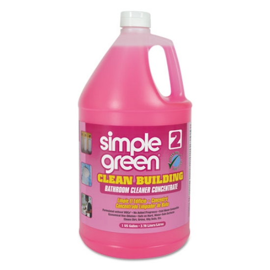 Picture of Clean Building Bathroom Cleaner Concentrate, Unscented, 1 Gal Bottle, 2/carton