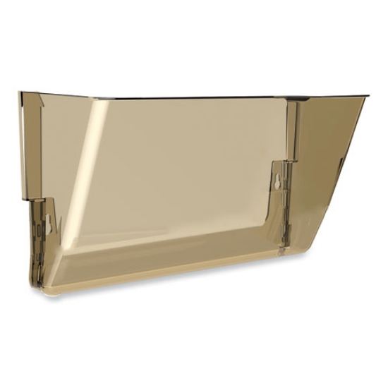 Picture of Wall File, Letter Size, 13" x 4" x 7", Smoke