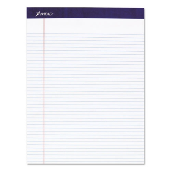 Picture of Legal Ruled Pads, Narrow Rule, 50 White 8.5 X 11.75 Sheets, 4/pack