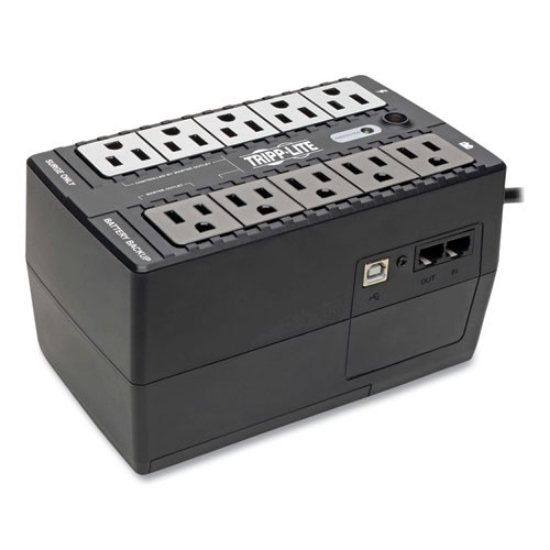 Picture of ECO Series Energy-Saving Standby UPS, 10 Outlets, 550 VA, 316 J