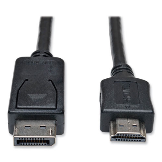 Picture of DisplayPort to HDMI Cable Adapter, 10 ft, Black