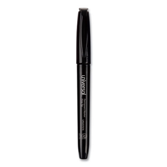 Picture of Pen-Style Permanent Marker Value Pack, Fine Bullet Tip, Black, 60/pack