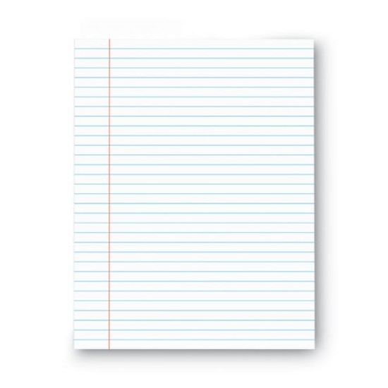 Picture of Glue Top Pads, Wide/legal Rule, 50 White 8.5 X 11 Sheets, Dozen