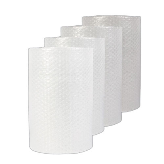Picture of Bubble Packaging, 0.31" Thick, 12" x 125 ft, Perforated Every 12", Clear, 4/Carton