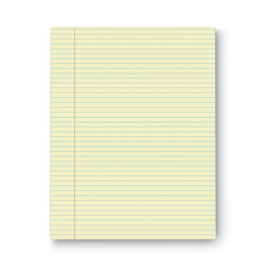 Picture of Glue Top Pads, Narrow Rule, 50 Canary-Yellow 8.5 X 11 Sheets, Dozen