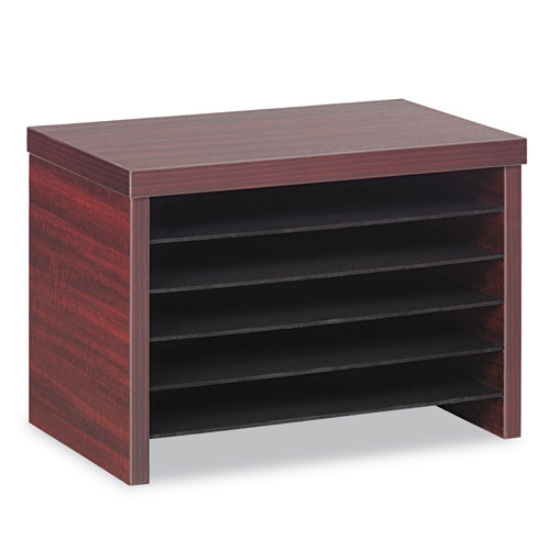 Picture of Alera Valencia Under Counter File Organizer Shelf, 15.75w X 9.88d X 10.88h, Mahogany