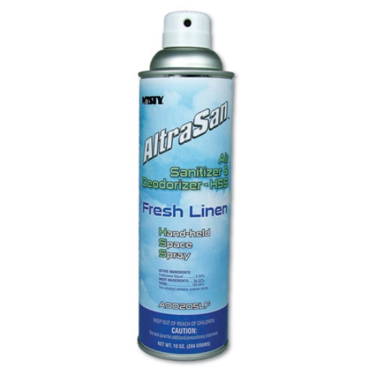 Picture of Handheld Air Sanitizer/deodorizer, Fresh Linen, 10 Oz Aerosol Spray, 12/carton