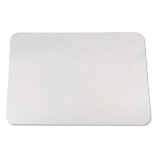 Picture of KrystalView Desk Pad with Antimicrobial Protection, Glossy Finish, 36 x 20, Clear