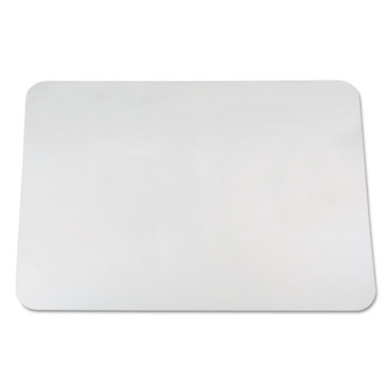 Picture of KrystalView Desk Pad with Antimicrobial Protection, Glossy Finish, 38 x 24, Clear