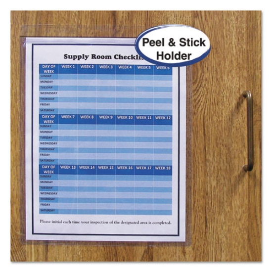 Picture of Self-Adhesive Shop Ticket Holders, Super Heavy, 50 Sheets, 9 X 12, 50/box