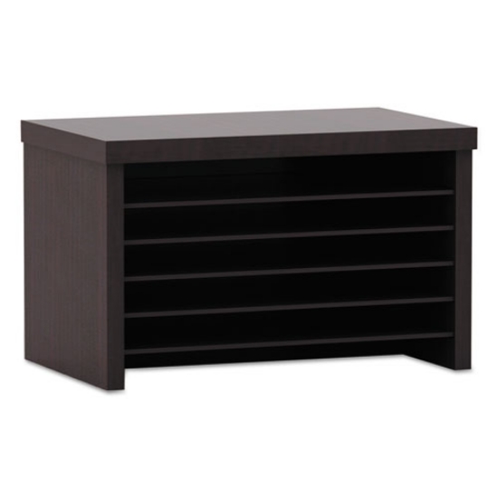 Picture of Alera Valencia Under Counter File Organizer Shelf, 15.75w X 9.88d X 10.88h, Espresso