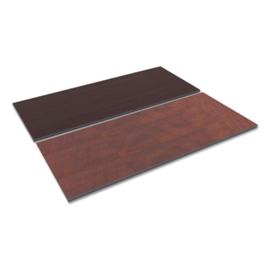 Picture of Reversible Laminate Table Top, Rectangular, 71.5 X 29.5, Medium Cherry/mahogany