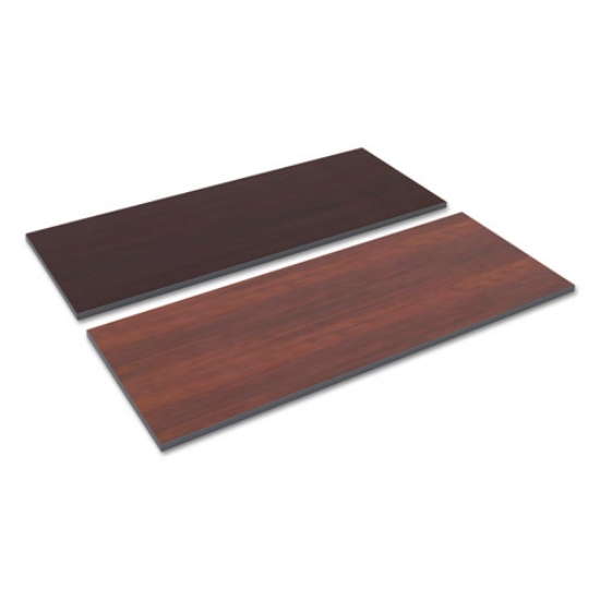 Picture of Reversible Laminate Table Top, Rectangular, 59.5w X 23.63,medium Cherry/mahogany