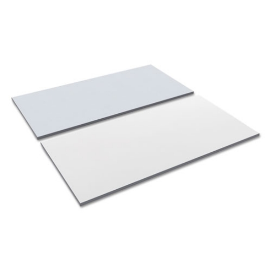 Picture of Reversible Laminate Table Top, Rectangular, 59.38w X 29.5d, White/gray