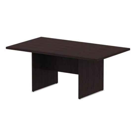 Picture of alera valencia series conference table, rectangular, 70.88w x 41.38d x 29.5h, espresso