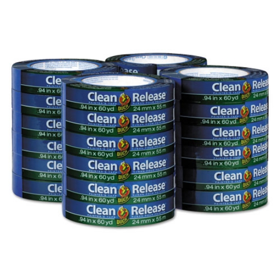 Picture of Clean Release Painter's Tape, 3" Core, 0.94" X 60 Yds, Blue, 24/carton