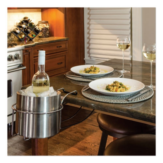Picture of Wine By Your Side, Steel Frame/red Wine Adapter/ice Bucket, 161.06 Cu In, Stainless Steel
