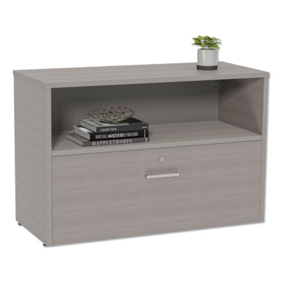 Picture of Urban 36" Credenza, Bottom Pedestal, 35.25w X 15.25d X 23.75h, Ash
