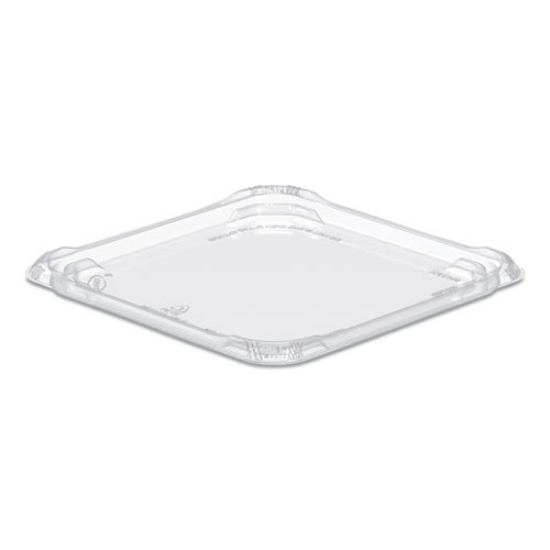 Picture of TamperGuard Snack Box Lid, 5.9 x 5.9 x 0.4, Clear, Plastic, 300/Carton