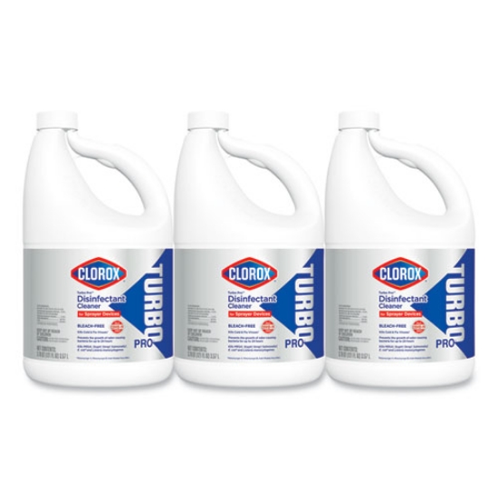 Picture of Turbo Pro Disinfectant Cleaner For Sprayer Devices, 121 Oz Bottle, 3/carton