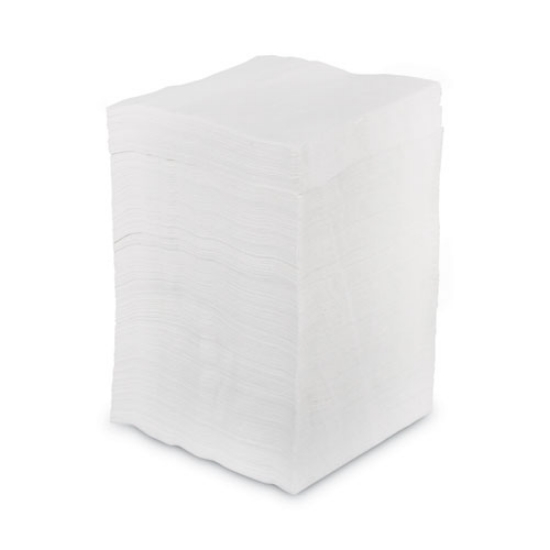 Picture of 1/4-Fold Lunch Napkins, 1-Ply, 12" X 12", White, 6000/carton