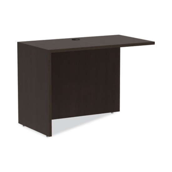 Picture of ALERA VALENCIA SERIES REVERSIBLE RETURN/BRIDGE SHELL, 42W X 23.63D X 29.5, ESPRESSO