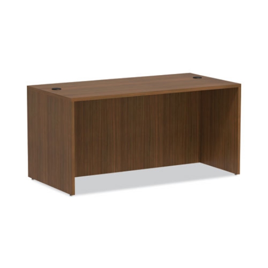 Picture of Alera Valencia Series Straight Front Desk Shell, 59.13" X 29.5" X 29.63", Modern Walnut