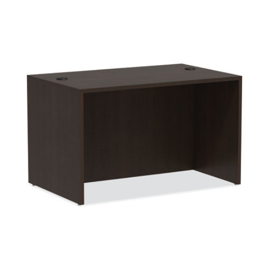 Picture of Alera Valencia Series Straight Front Desk Shell, 47.25" X 29.5" X 29.63", Espresso