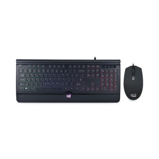 Picture of Backlit Gaming Keyboard and Mouse Combo, USB, Black