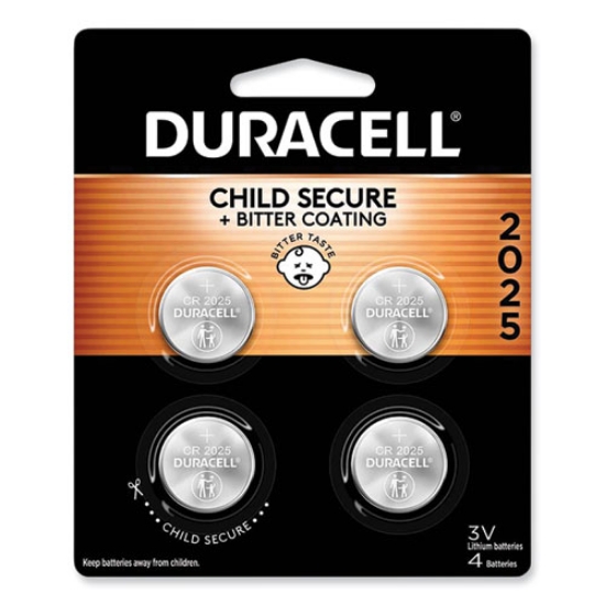 Picture of Lithium Coin Batteries With Bitterant, 2025, 4/Pack